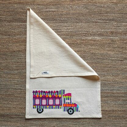 Calyz Indian Truck Tea towel - Image 4